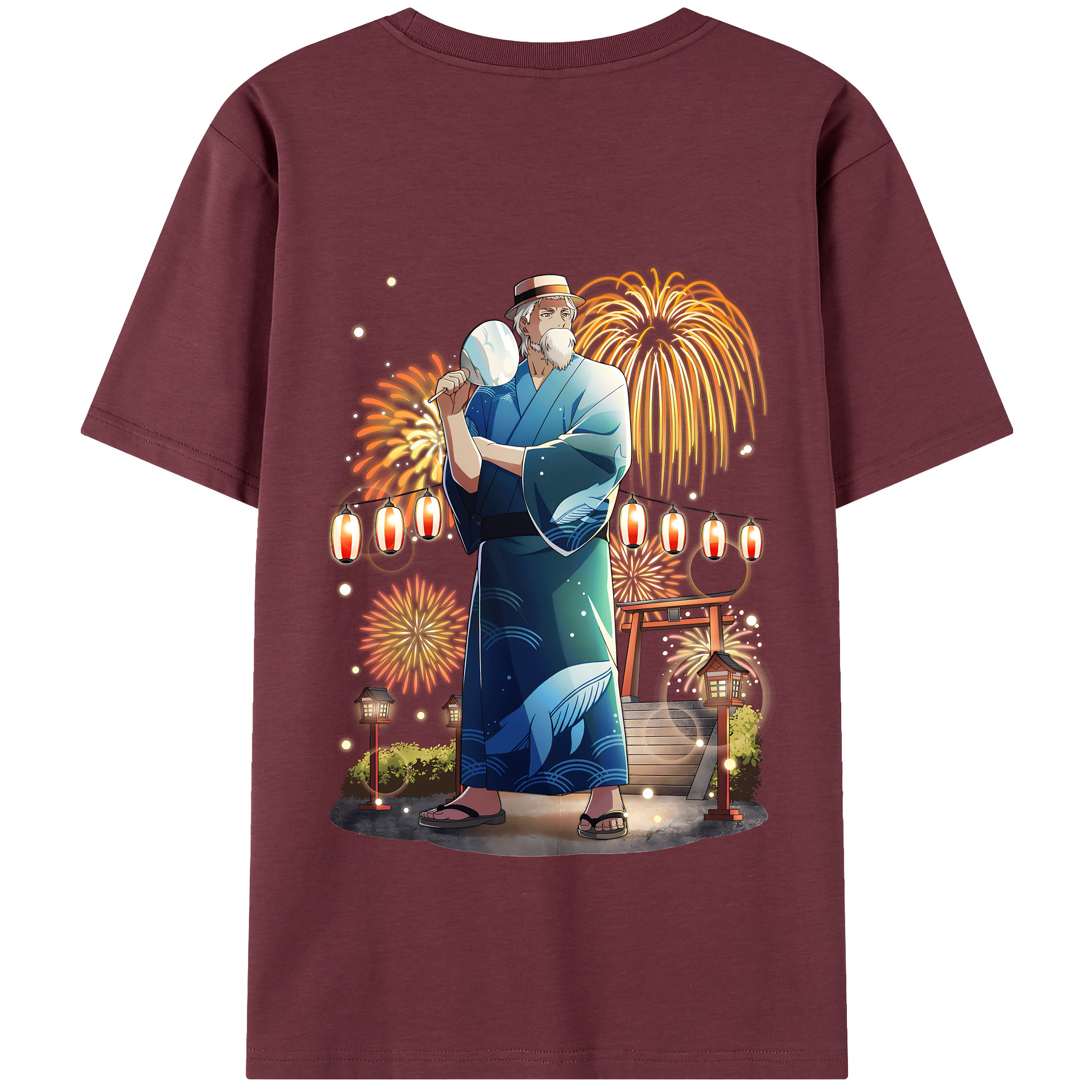（画像用） 文豪ストレイドッグス Bungo Stray Dogs 綿100％半袖Tシャツ（背面プリント）